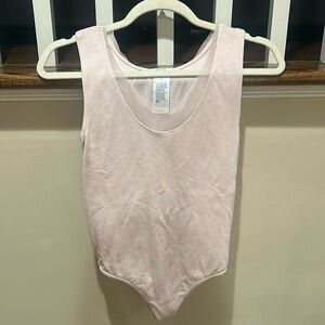 Wolford Pink Bodysuit.
